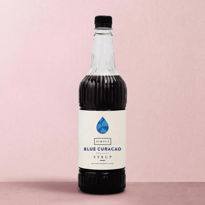 Simply Blue Curacao Syrup - John Street Beverage
