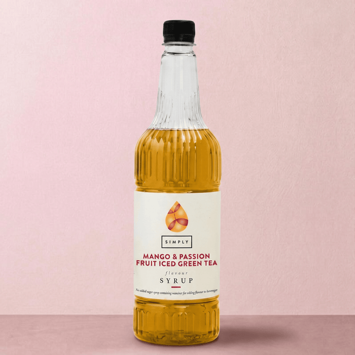 Simply Iced Tea Mango & Passionfruit Syrup - John Street Beverage