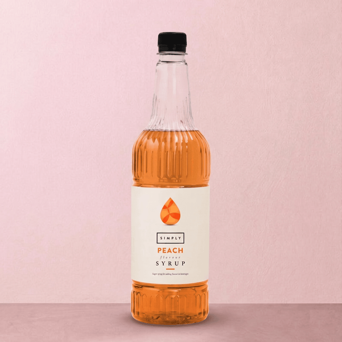 Simply Peach Syrup - John Street Beverage