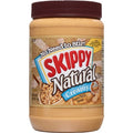 SKIPPY Natural Creamy Peanut Butter Spread, 7 g Protein Per Serving, Plastic Jar 40 oz