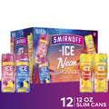 Smirnoff Ice Neon Lemonade Variety Pack, 12oz Cans, 12pk