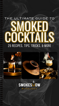 Front cover of the recipe book "smoked cocktails"