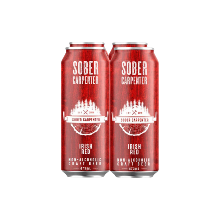 Sober Carpenter Irish Red 473ml — NA Beer