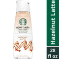 Starbucks Hazelnut Flavored Almondmilk and Oatmilk Non Dairy Liquid Coffee Creamer, 28 fl oz