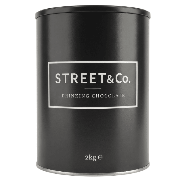 Street & Co Drinking Hot Chocolate (2kg Drum) - John Street Beverage