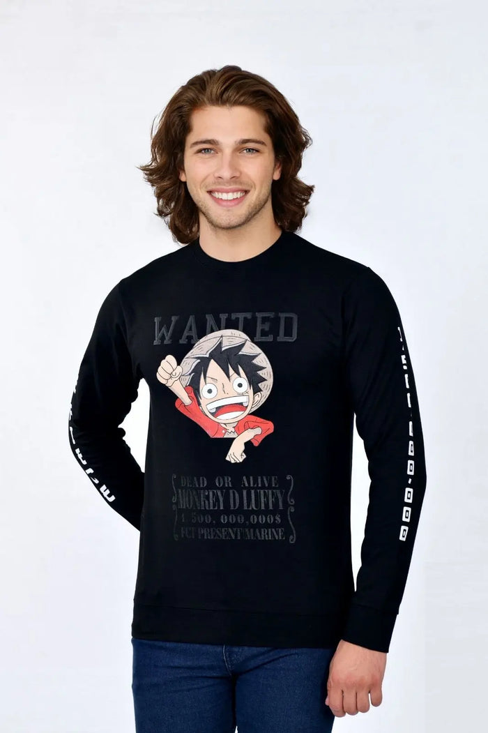 Sweat One noir bonhomme