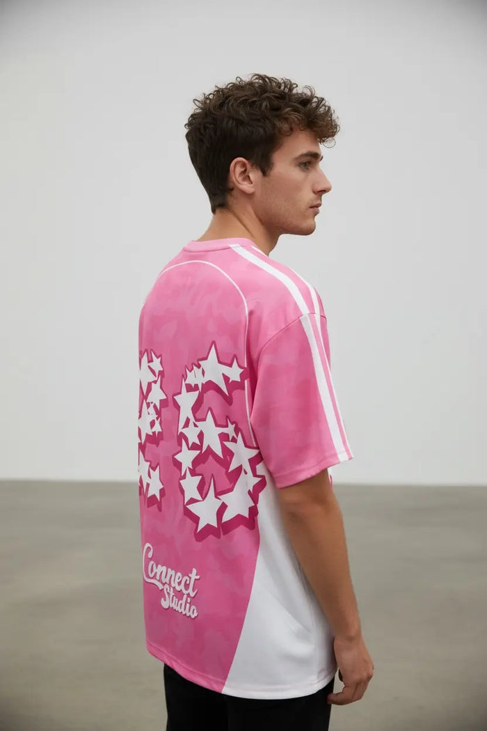 T-shirt Foot Connect Studio – édition graphique bonhomme