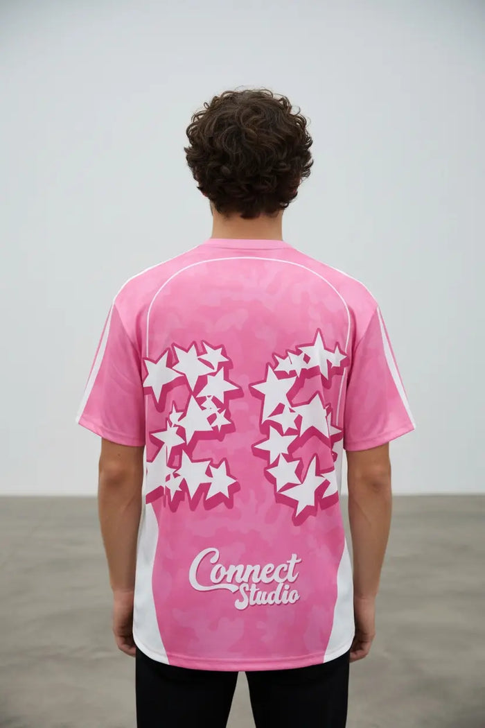 T-shirt Foot Connect Studio – édition graphique bonhomme