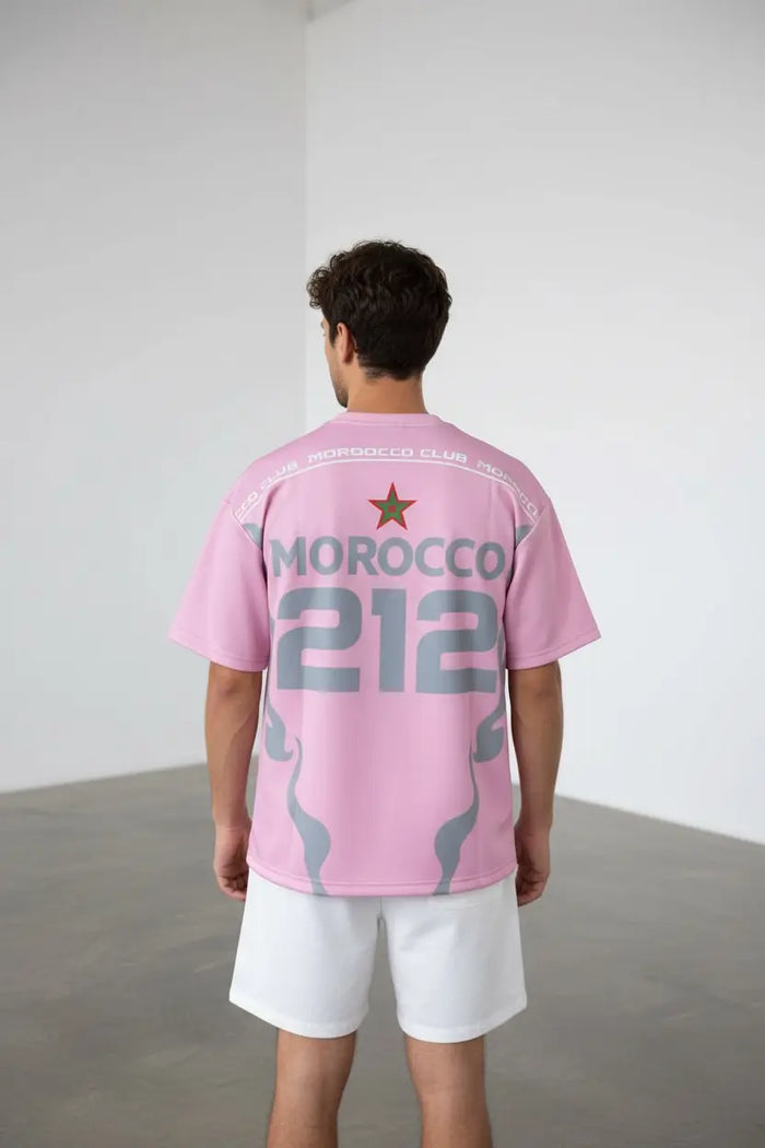 T-shirt Foot Morocco 212 – édition sport street bonhomme