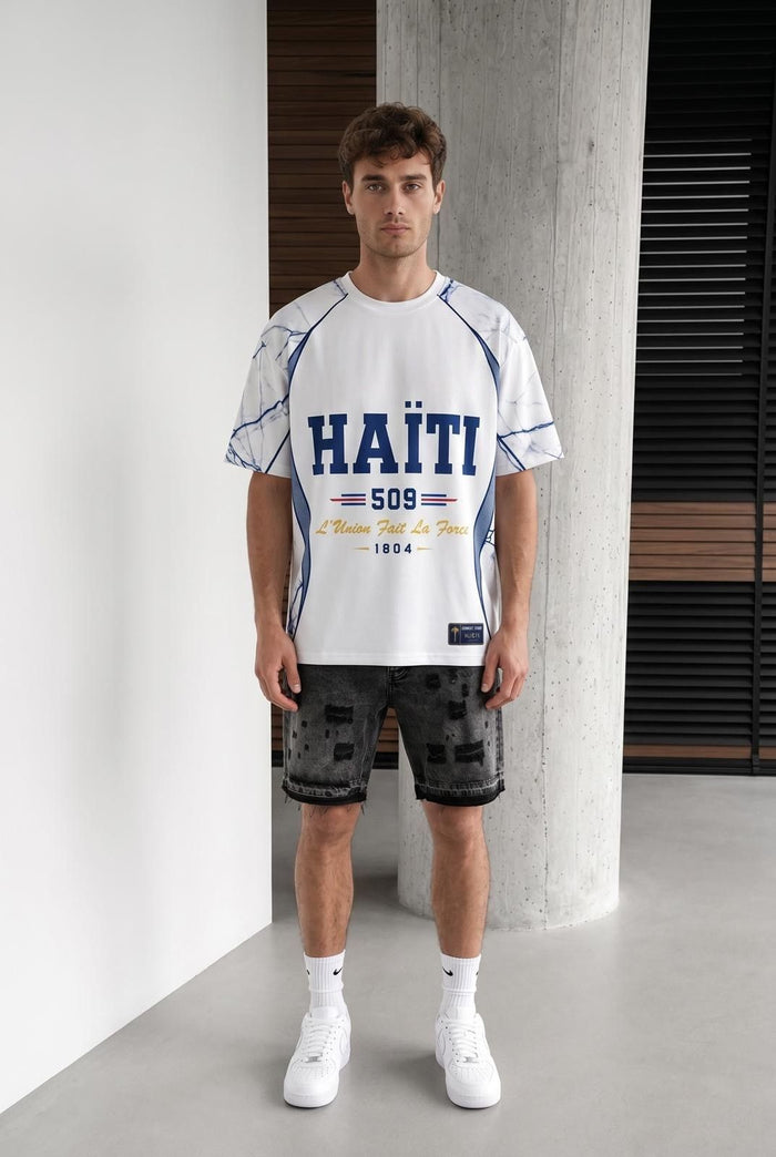 T-shirt imprimé homme Haiti 509