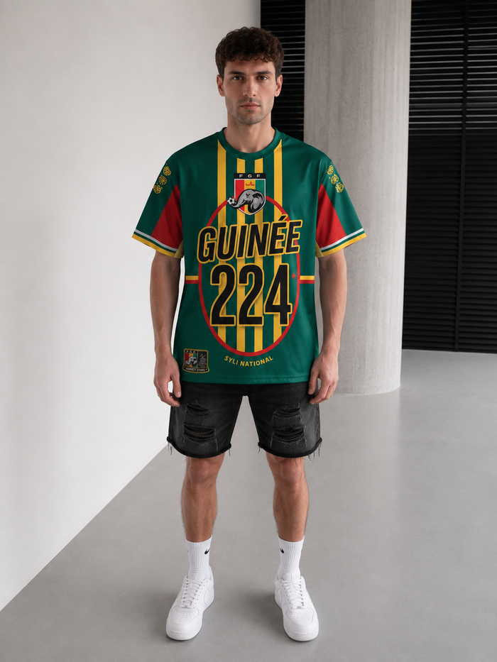T-shirt Néoprène Guinée 224 – Style streetwear identité forte