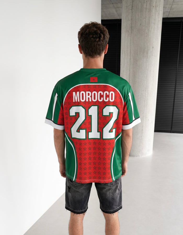 T-shirt Néoprène Morocco 18 – Esprit streetwear et inspiration sportive