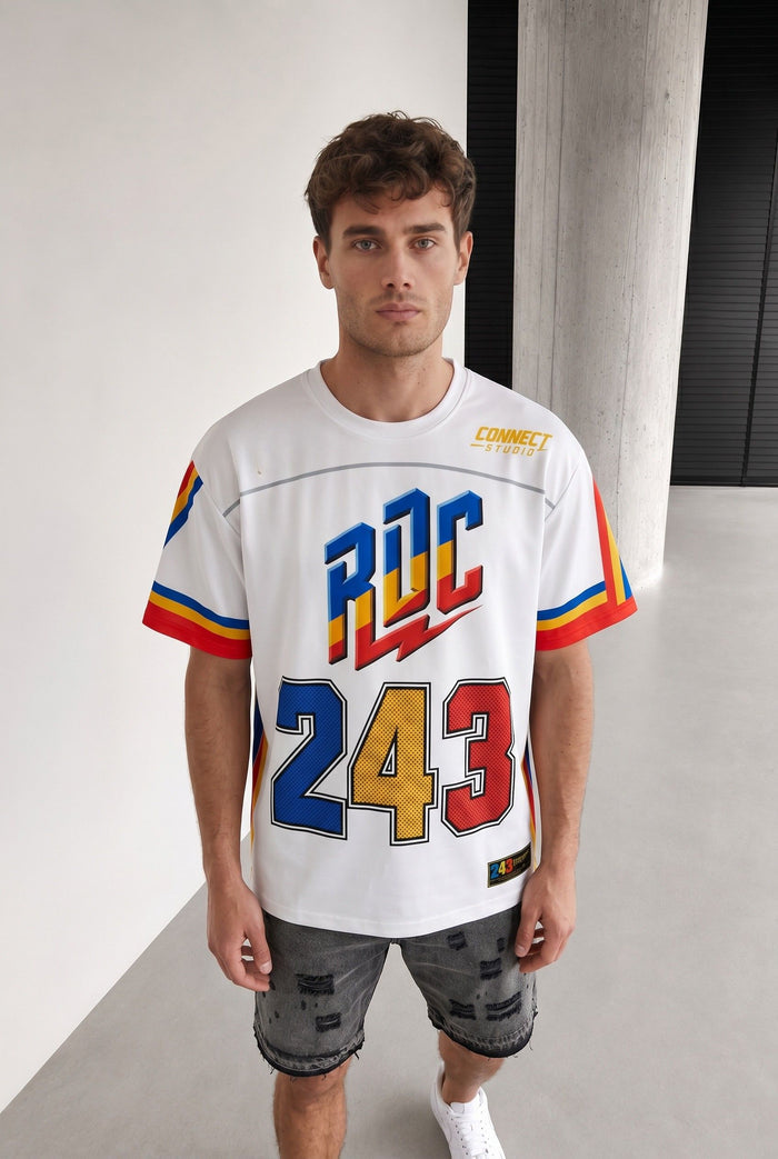 T-shirt Oversize RDC 243 — Les Léopards Edition