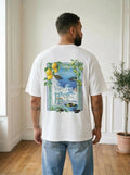 T-shirt Santorini – Évasion Méditerranéenne bonhomme