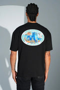 Tee Shirt Jardin Majorelle Marrakech Noir - bonhomme