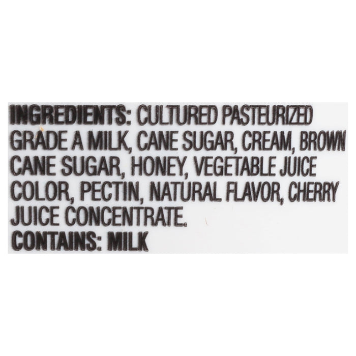 The Greek Gods Probiotic Black Cherry with Honey Greek Yogurt, 32 oz