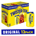 Twisted Tea Original Hard Iced Tea, 12 Pack, 12 fl oz Cans, 5% ABV