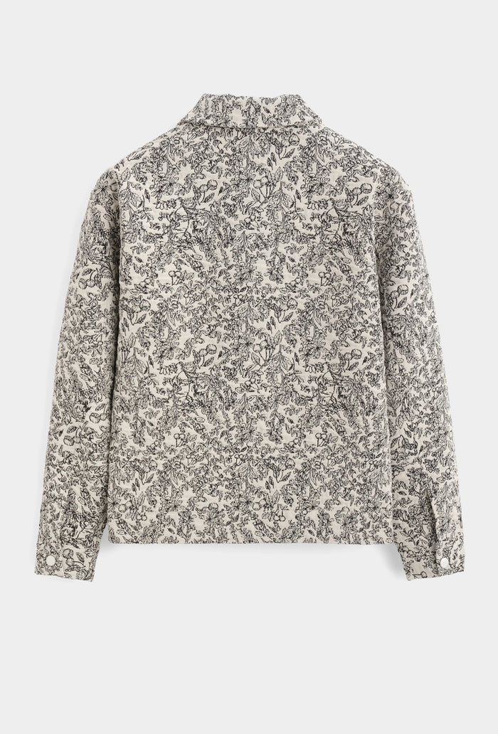 Veste à motif – esprit workwear revisité bonhomme
