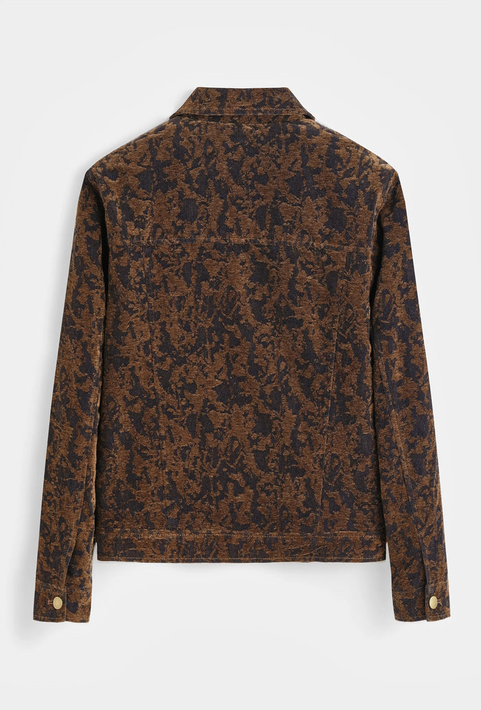 Veste homme texturée à boutons pression – coupe moderne bonhommeboutique