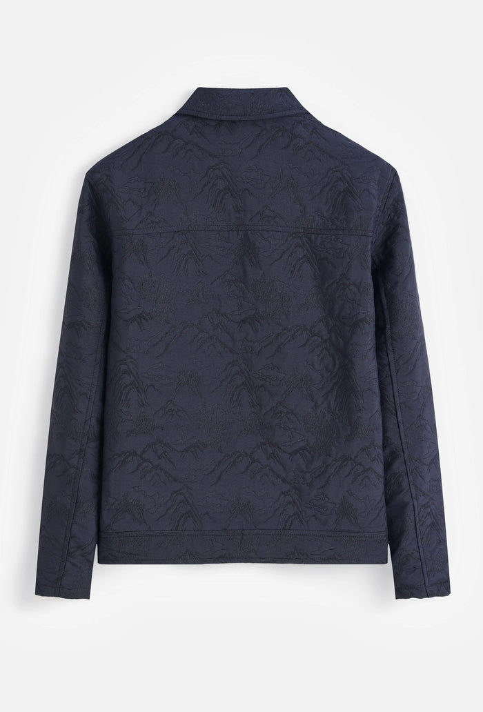 veste floral Homme à Zip bonhomme