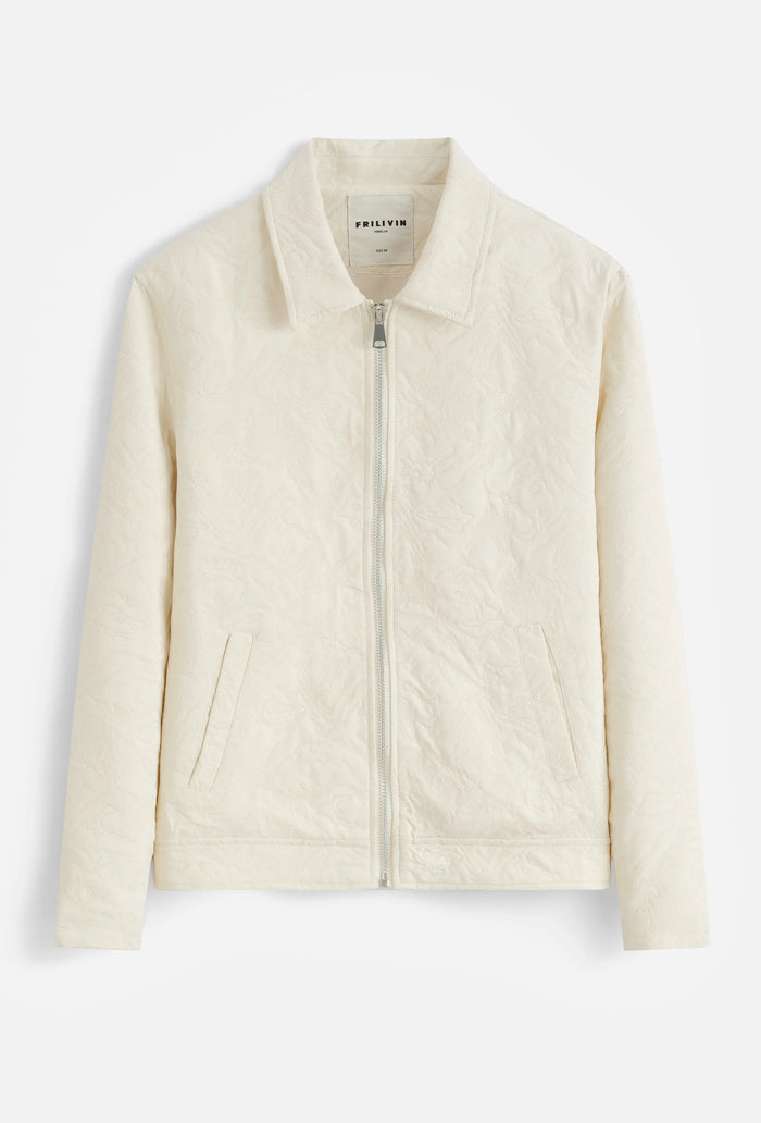 veste floral Homme à Zip bonhomme