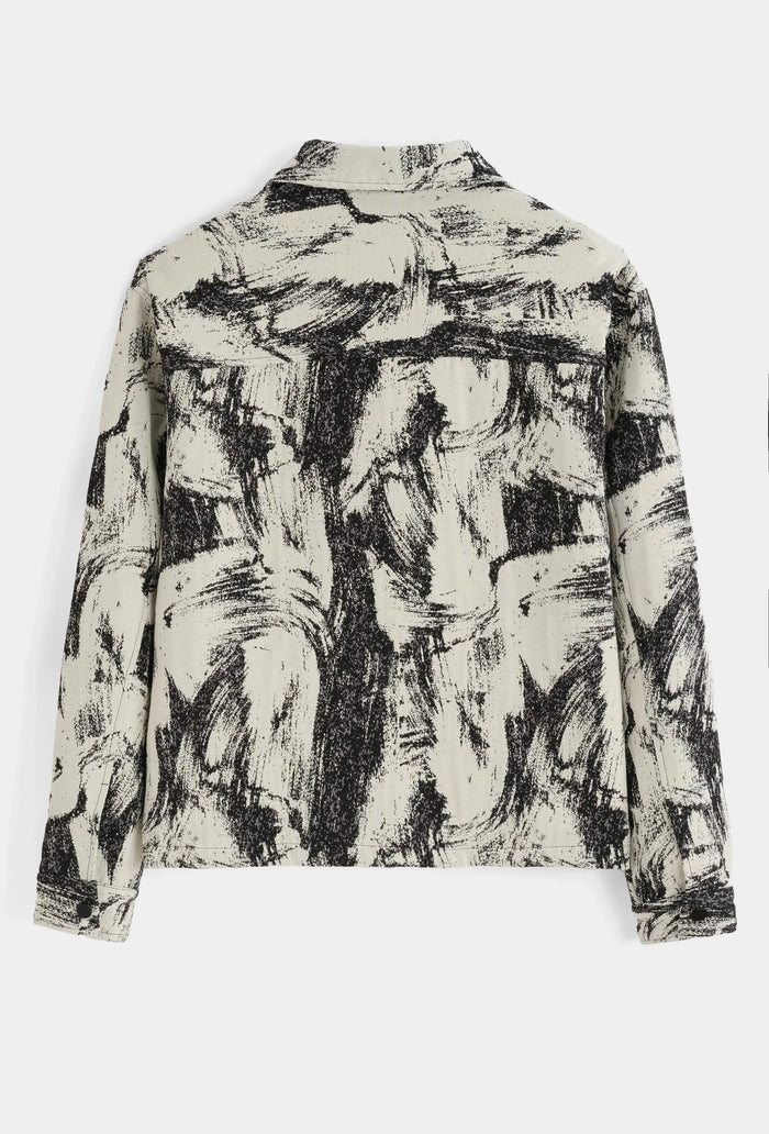 Veste Homme Motif Artistique – Coupe Oversize bonhomme