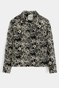 Veste Homme Zippée Brodée Motif Graphique – Coupe Streetwear bonhomme