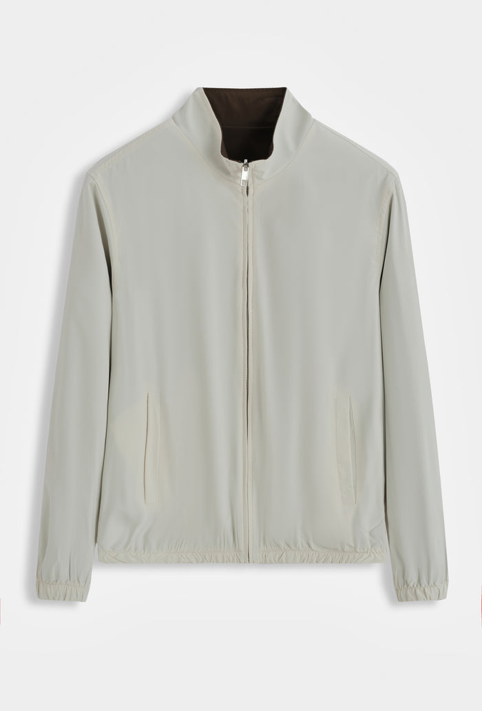 Veste réversible zippée