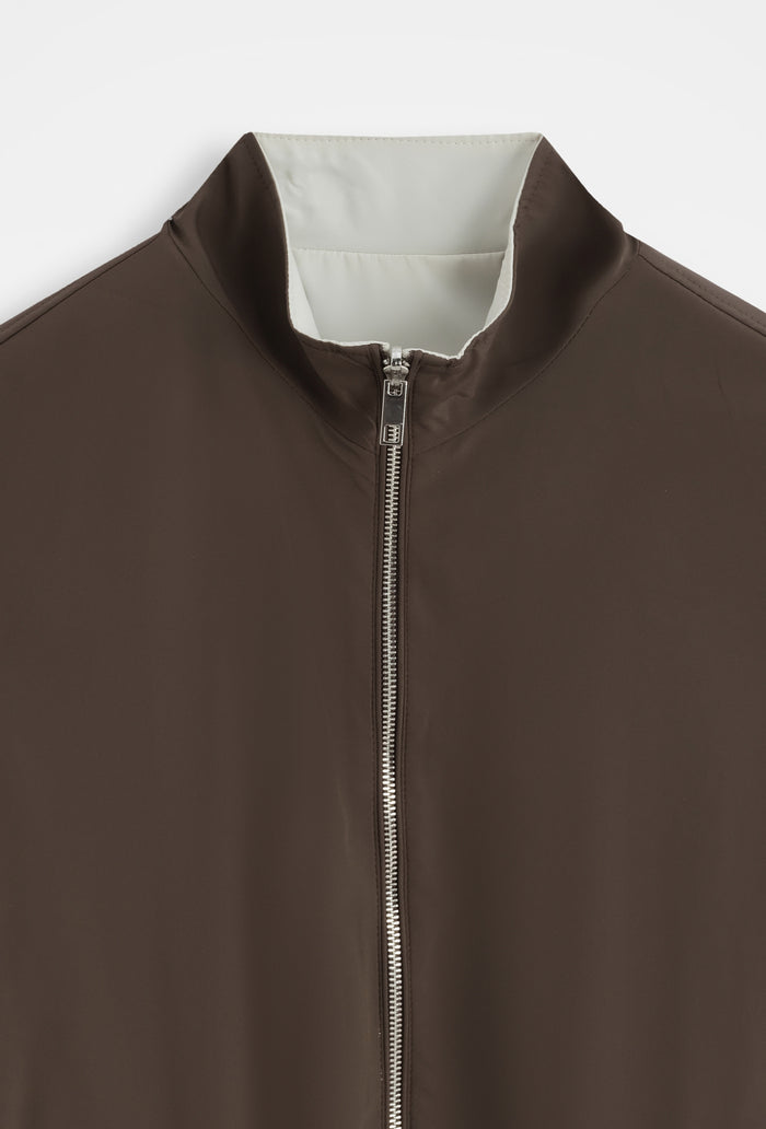Veste réversible zippée