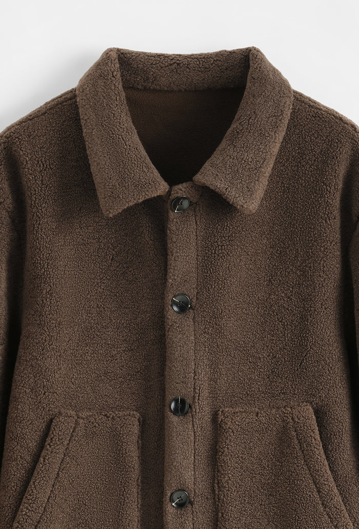 Veste Sherpa Moumoute Homme