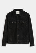 Veste Trucker Chenille Velour Homme