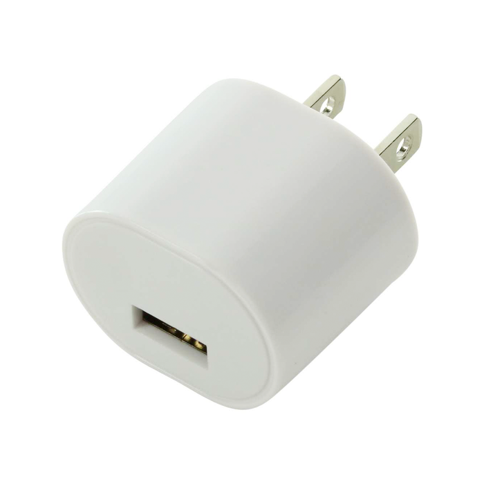 Wall Plug Adapter, 12V USB - Compact